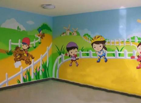 庐江幼儿园墙体彩绘制作流程及注意事项