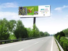 庐江高速擎天柱广告牌的特点和优势