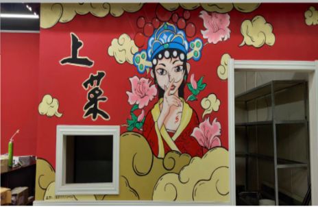 庐江墙体彩绘的发展和应用