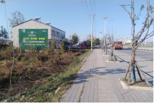 庐江书山南院墙体广告