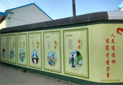 庐江文化墙施工攻略