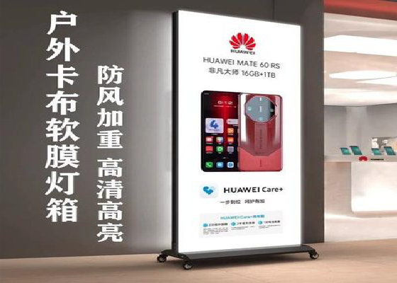 庐江户外防水灯箱的应用特点及适用范围。