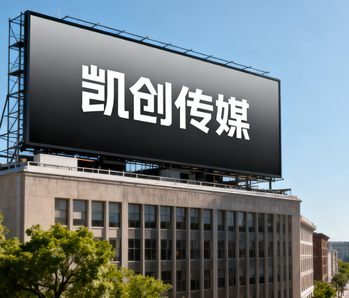 庐江户外广告牌的设计与制作